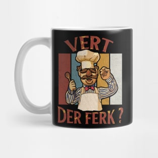 CHEFF VERT DER FERK RETRO Mug